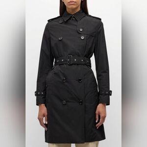 Autgentic Burberry Kensington Double-Breasted Trench Coat